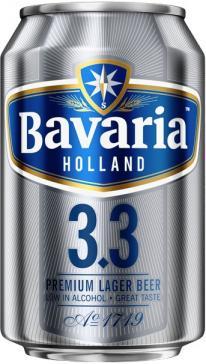 Bavaria Premium Lager blikje van 0,33 liter Bavaria Premium Lager blikje van 0,33 liter